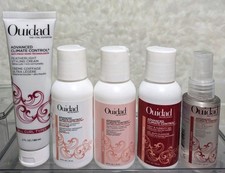Ouidad Lot Of 5 Advanced Climate Control- Shampoo, Styling cream,Gel Travel Size