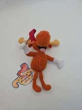 Rocky and Bullwinkle 9"  BULLWINKLE J. MOOSE  Plush NWT 1999 Stuffins Limited Ed