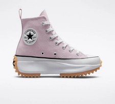 Converse Run Star Hike Trainers Womens US 8 Himalayan Pink Hi-Top Ankle