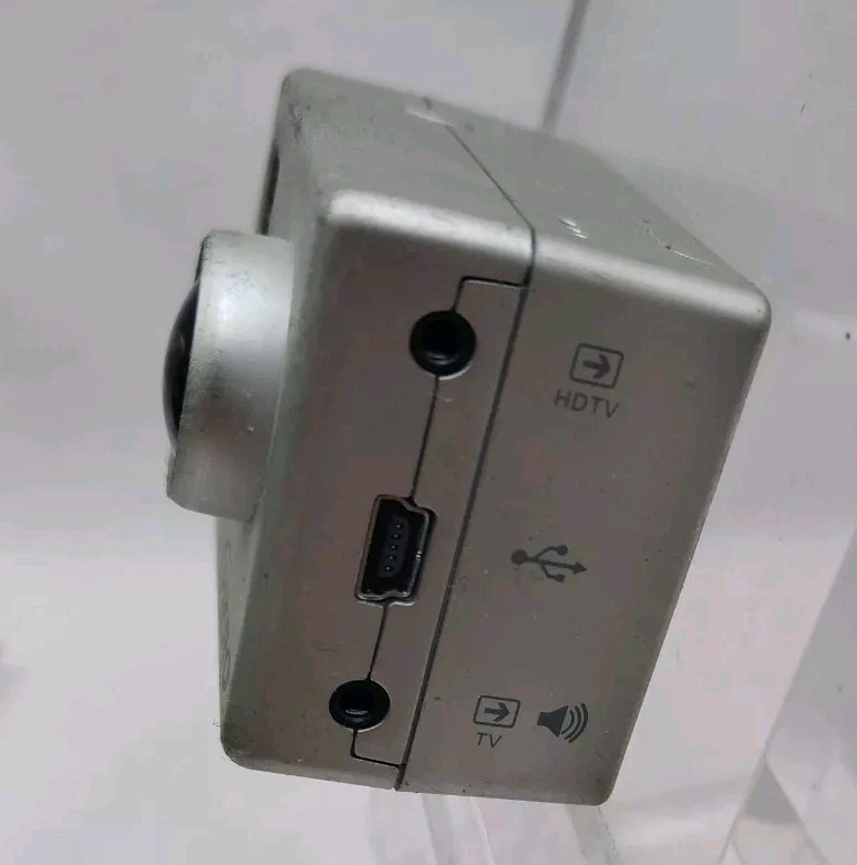 GoPro HD HERO Action Camera Silver with safety mount case lense stickers Go Pro - Image 4 of 4