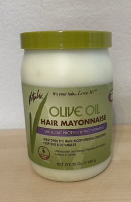 Vitale Olive Oil Hair Mayonnaise With Protein & Pro Vitamins, 30 Oz. Exp 05/30
