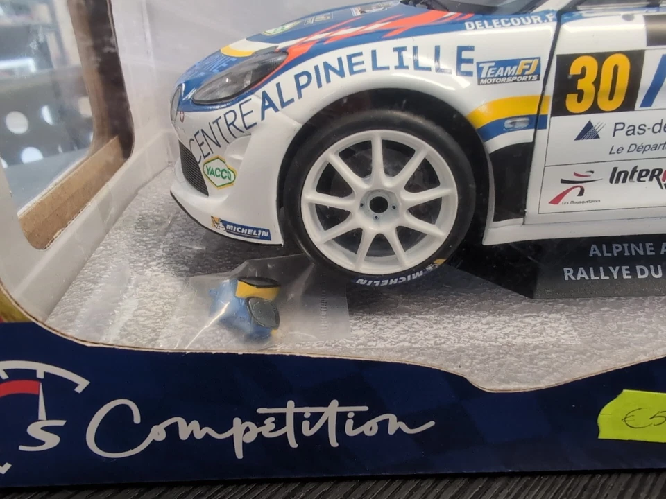 SOLIDO 1:18 DIE CAST - AUTO ALPINE A110 #30 RALLYE DU TOUQUET 2020 ART S1801608 - Immagine 3 di 3