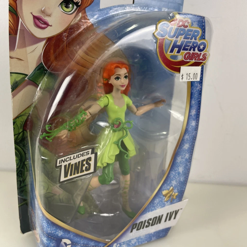 Figura de acción muñeca DC Comics Super Hero Girls Poison Ivy 6" nueva Foto 4 de 4