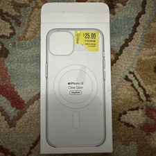Genuine apple iPhone 13 clear case magsafe brand new open box