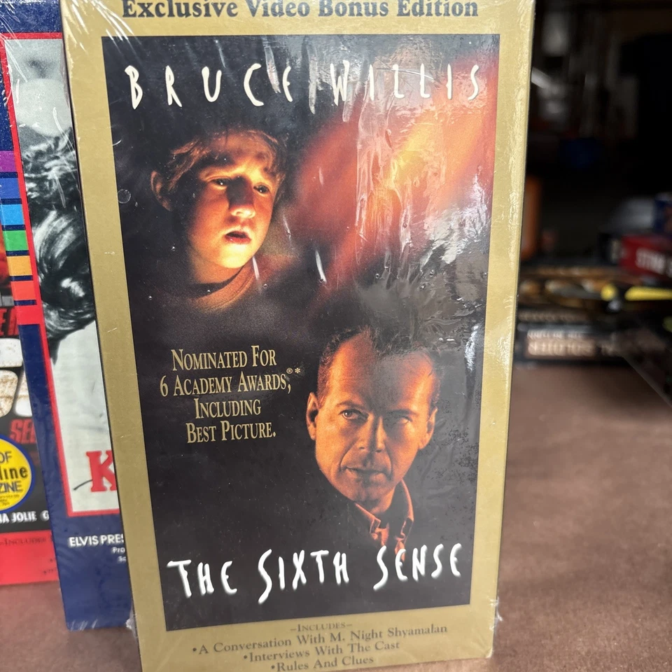 Gone in 60 Seconds, King Creole, Sixth Sense, Mummy Sealed VHS Collection - Image 4 of 4