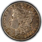 1883-CC $1 Morgan Silver Dollar - Luster - Key Date Carson City - XF - SKU-B5882