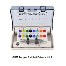 Universal Implant Driver Hex Screwdriver Latch Torque Wrench Ratchet Adapter 3i