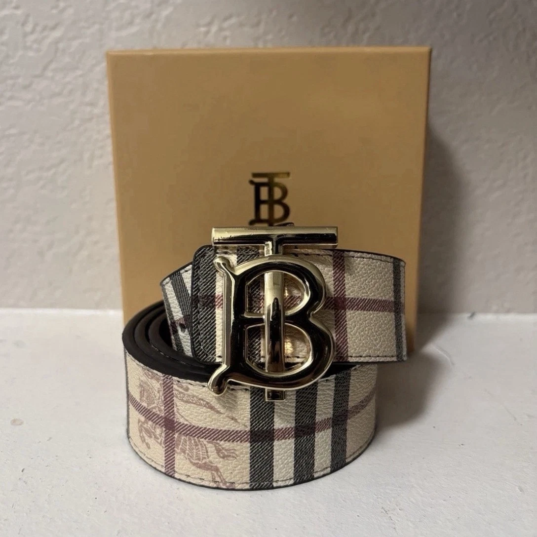 Burberry Logo Belt, size 34 Burberry | Accessories | Burberry Logo Belt Size 34 | Poshmark main image 2