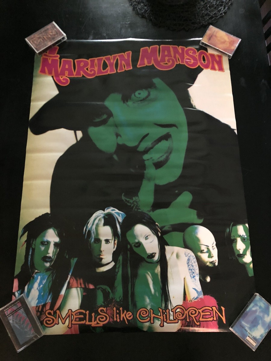 MARILYN MANSON☆非売品ポスター☆90s 90s vintage poster「MARILYN MANSON」