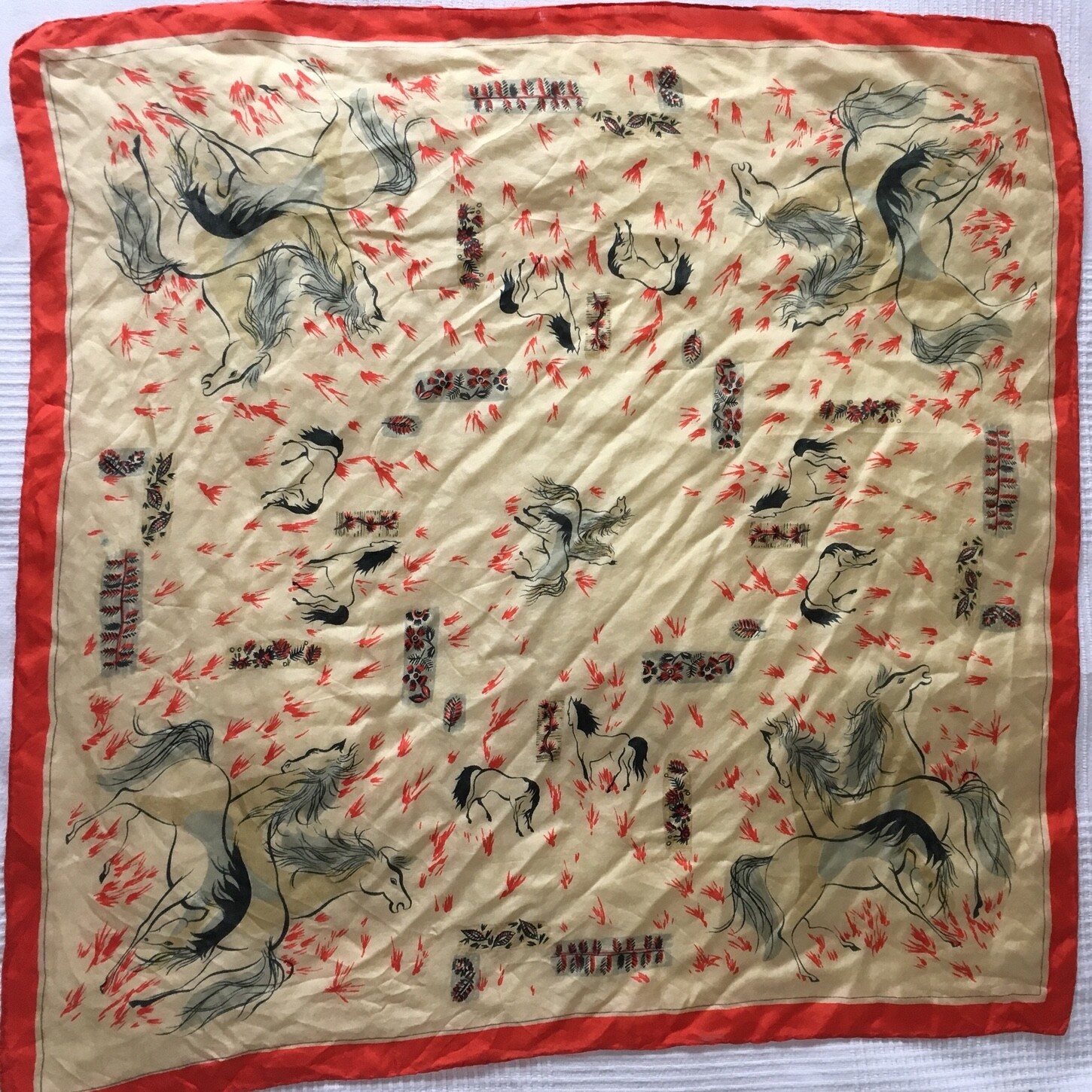 Vintage silk scarves within bundle of 8 eBay