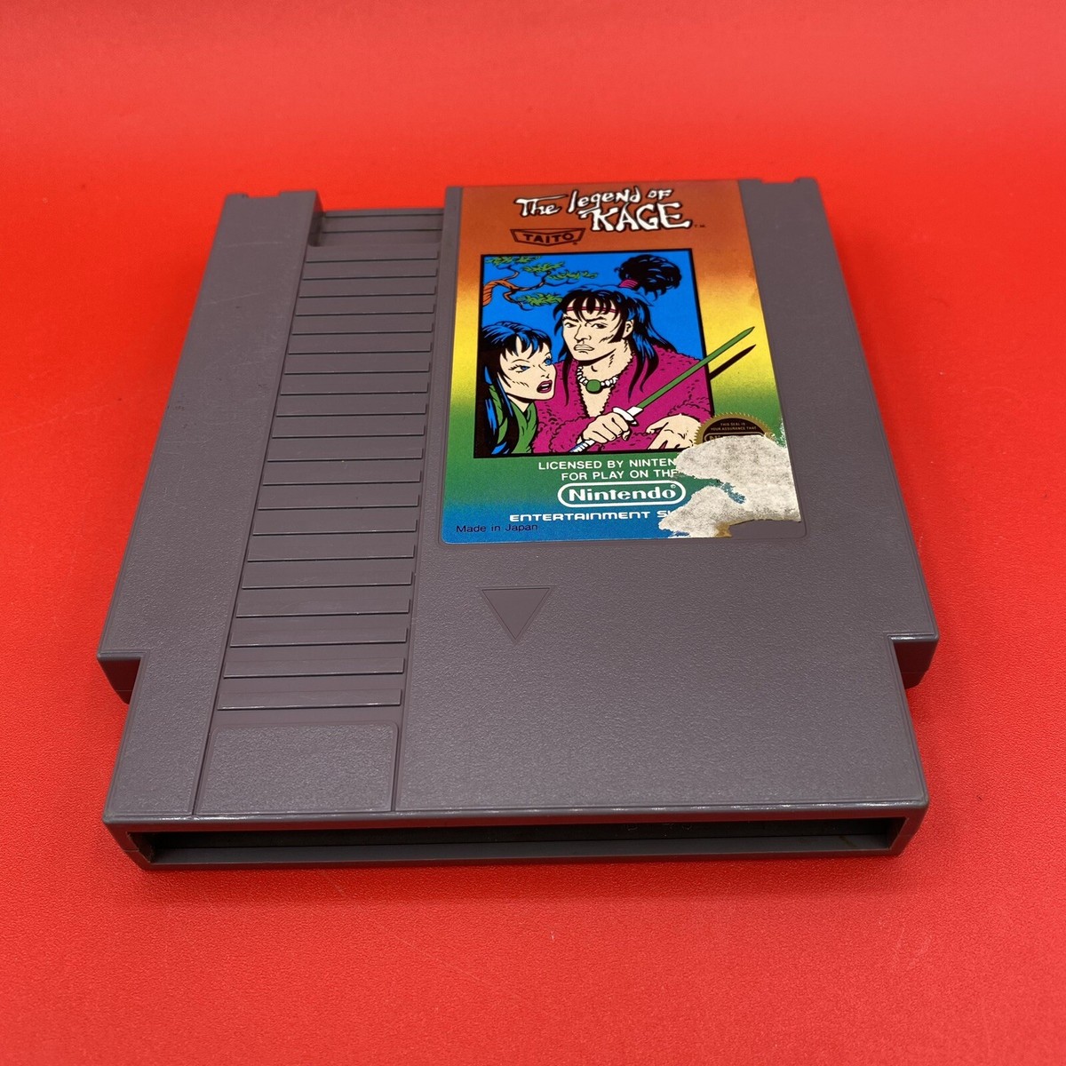 The Legend of Kage Game (Original Nintendo NES) Tested - Working