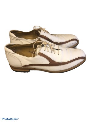 Tommy Bahama womens golf shoes size 10 White Brown