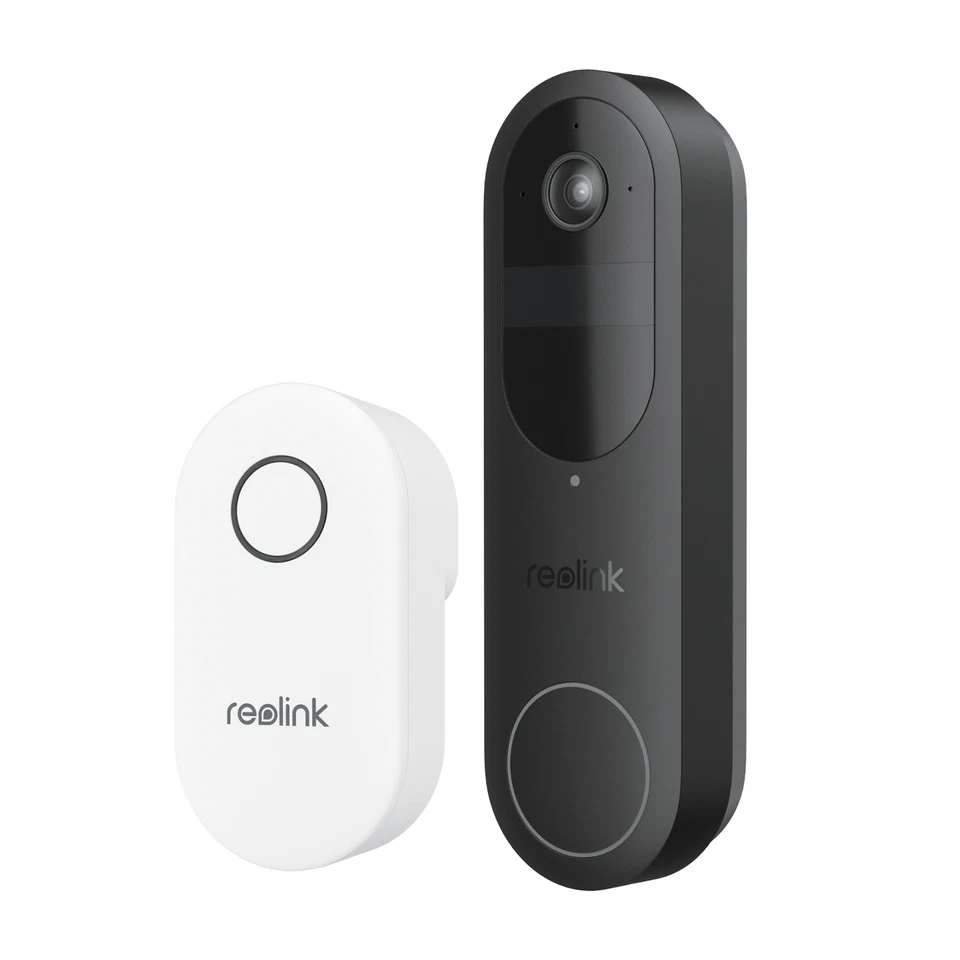 Reolink Video Doorbell Akku Türklingel Kamera 2K Kabellose Videotürklingel WLAN