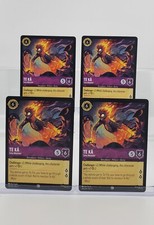 Disney Lorcana Te Ka - Lava Monster 58/204 Archazia's Island 4 Cards CM