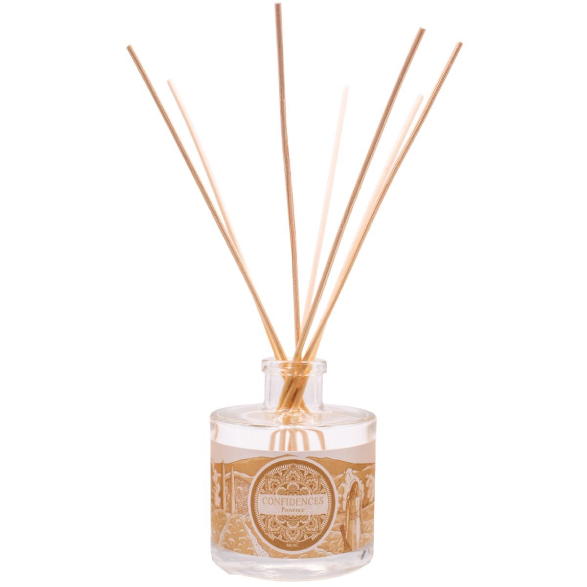 Diffuseur de parfum Lait d'amande de Provence - Flacon rechargeable de 200 ml