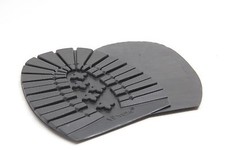 MEZZA SUOLA IN GOMMA VIBRAM CARRARMATO VIBRAM SCARPE UOMO CONFEZIONE 1 PAIO NERO