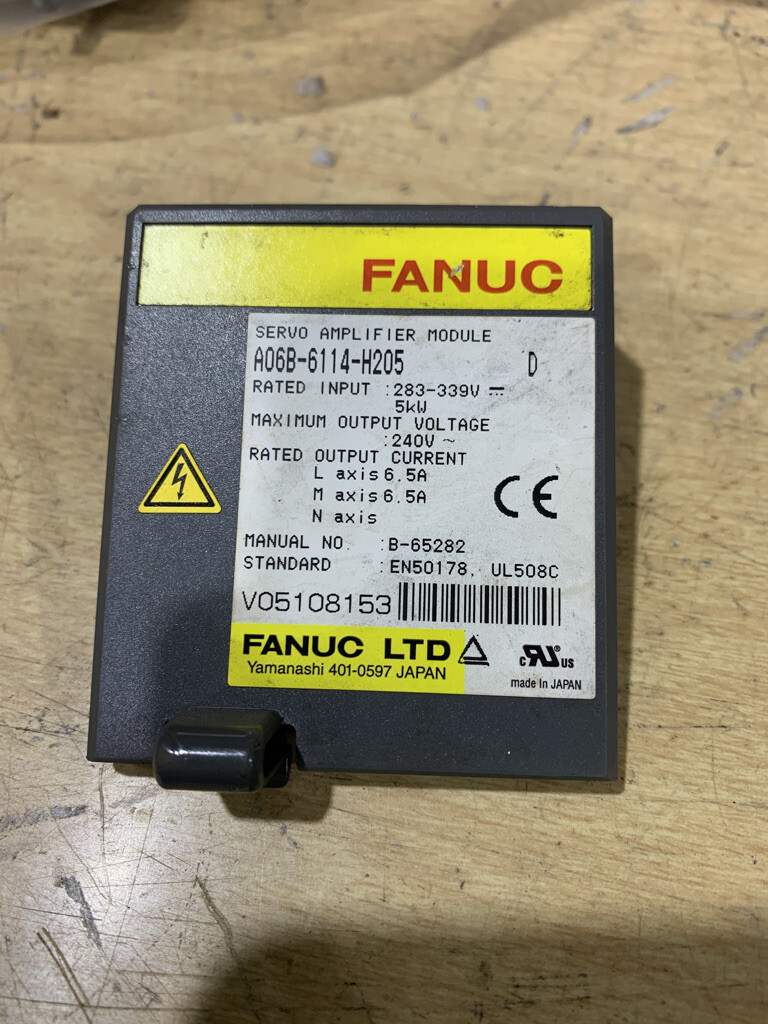 FANUC A06B-6114-H205 サーボ アンプ モジュール 保証付き HTB16bu1N4YaK1RjSZFnq6y80pXab.