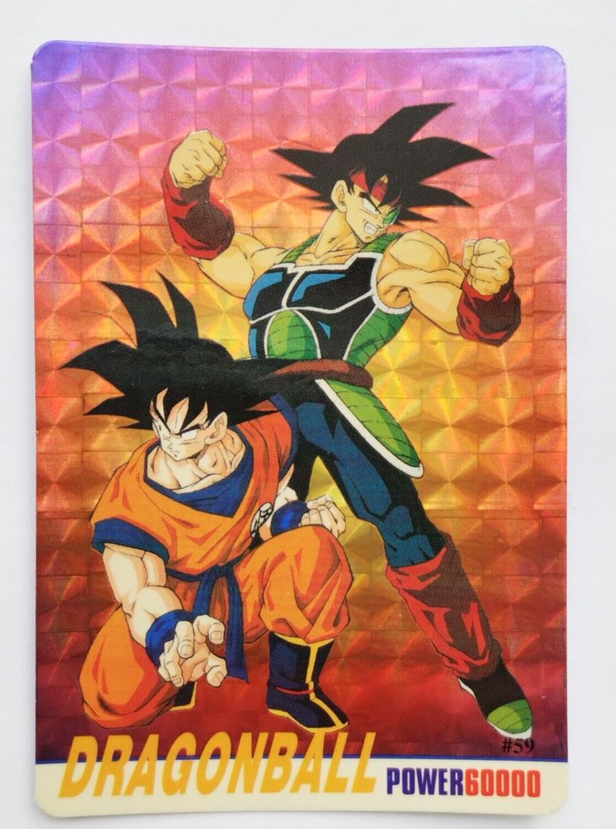 1999 DRAGON BALL Z Card #059 SON GOKU BARDOCK Peru Edition VTG