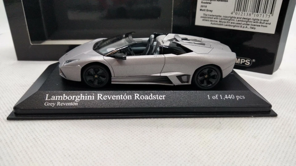 Minichamps LAMBORGHINI REVENTON ROADSTER EDIZ LIMITATA 1 di 1440 pz SCALA 1:43 - Immagine 2 di 4