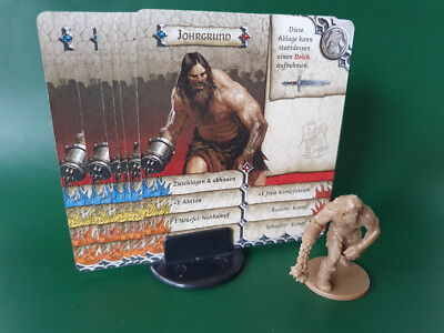 Zombicide JOVEM NERD Survivor JOHRGRUND  Green Horde / Black Plague
