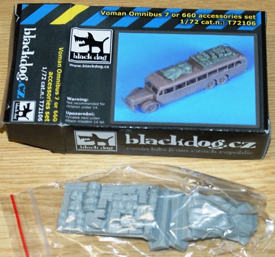 Voman Omnibus 7 or 660 accessories (für Roden) von Blackdog in 1/72