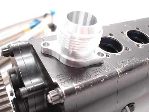 NASCAR AUTO VERDI 5 STAGE ALUMINUM ROTOR TYPE DRY SUMP OIL PUMP W/ LINE KIT #921 - Picture 21 of 22