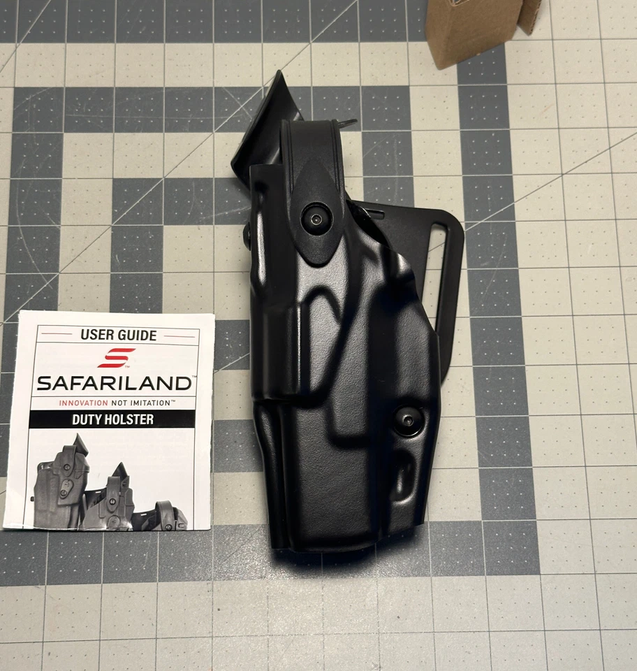 Safariland 6360 ALS/SLS Level-3 RH Duty Holster: GLOCK 19 23 ALL GENS -LEFT HAND - Image 3 of 4