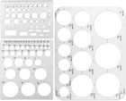 3Pcs Circle round Stencil Template, Circle Stencils for Drawing Circle Template