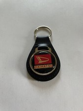 Daihatsu Keychain Daihatsu Black Leather Key Chain Black