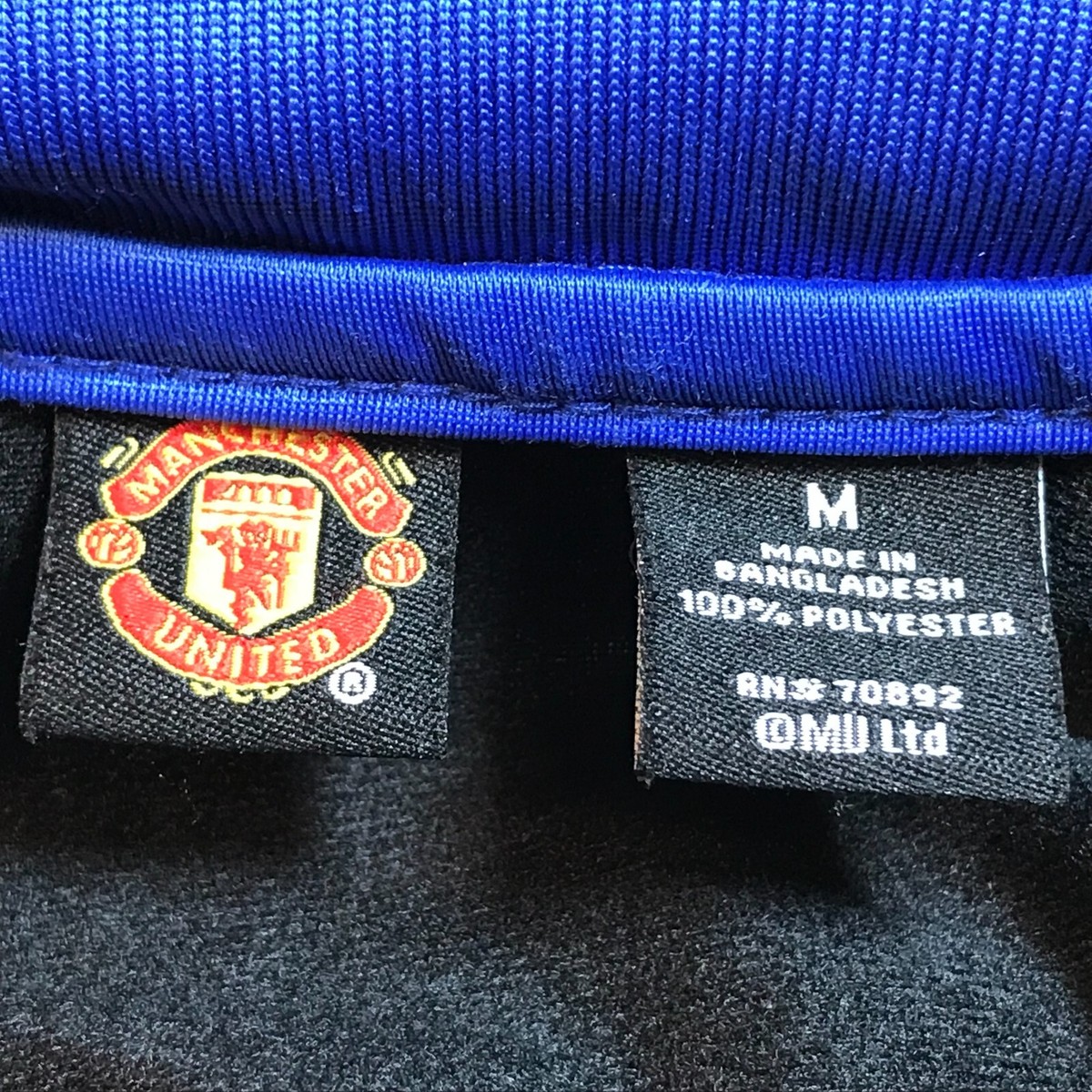 MANCHESTER UNITED Track Suit / Sweater #70892 - Black & Blue