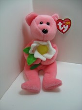 2005 Ty Beanie Babies Dearly pink bear