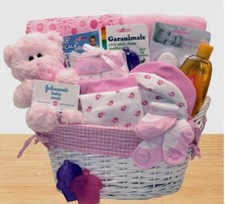 Baby Girl Gift Basket - Baby Shower Gift