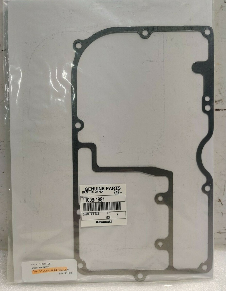 KAWASAKI ZX11 ZZR1200 ZRX1200R 1000R CONCOURS OIL PAN GASKET NEW