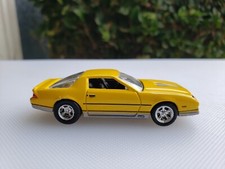 164 Johnny Lightning Chevy Camaro Iroc Z In Yellow Custom Tires And Wheels