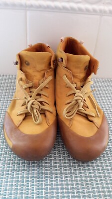 Camper Alicante Flexibility Youth Size EUR 38 Yellow Leather Lace