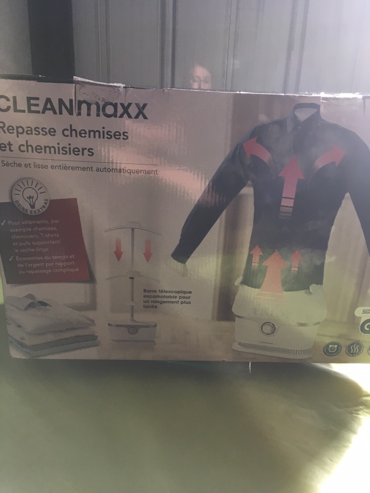 Mannequin a repasser Clenmax pour chemise et chemisier pour matins pressés