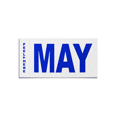 Ca Month Sticker CA License Plate Stickers