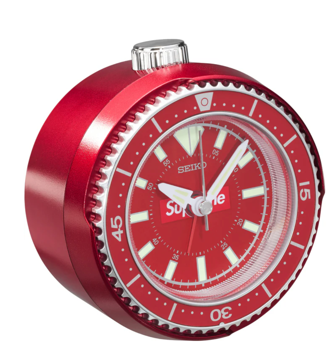 アクセサリー Supreme Seiko Mai Alarm Clock New Supreme / Seiko Mai Alarm Clock Color Red Glow in the dark