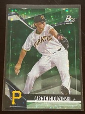 ⚾ 2021 Topps Bowman Platinum Baseball Green Icy #TOP-7 Carmen MLODZINSKI #d/99 ⚾