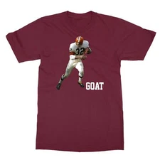 The Goat Cleveland Legend Jim Brown Football Men's T-Shirt