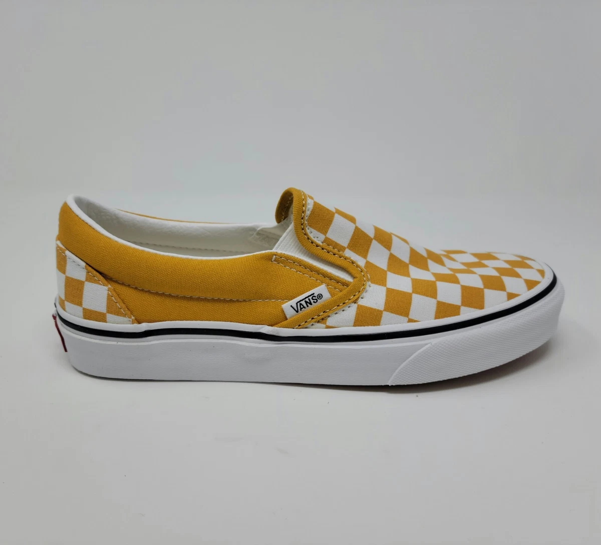 Vans Slip-On Checkerboard Golden Yellow Men's