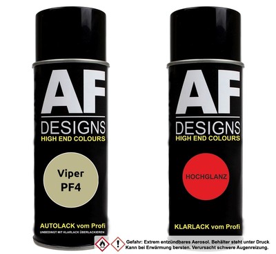 Spraydose für Viper PF4 Light Kiwi Perl Basislack Klarlack Sprühdose 400ml