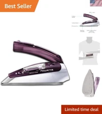 Dual Voltage Compact Travel Iron: Portable 1000W Steamer for Effortless Wrinkles