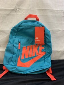 bright orange nike backpack
