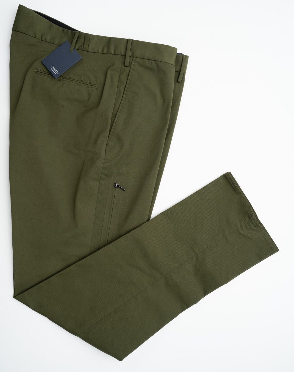 NWT INCOTEX A Slowear Brand Urban Traveller Green Slim Dress NWT INCOTEX A Slowear Brand Urban Traveller Green Slim Dress