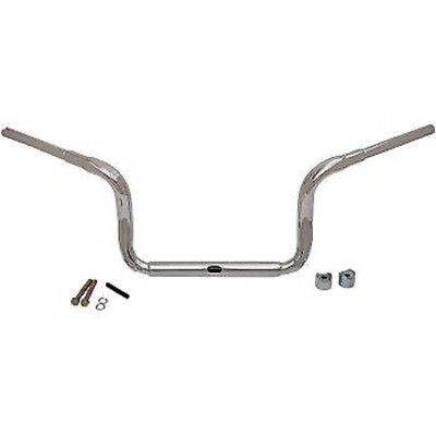 LA CHOPPERS LA-7323-10 Chrome 10'' 1-1/2'' Grande Traditional Ape Hanger Handlebar