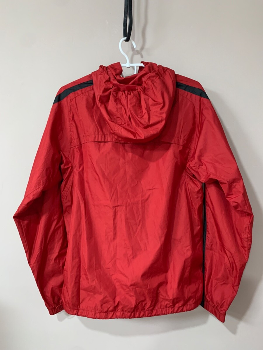 Arsenal London Full Zip Football Windbreaker Jacket Nike Size S | eBay