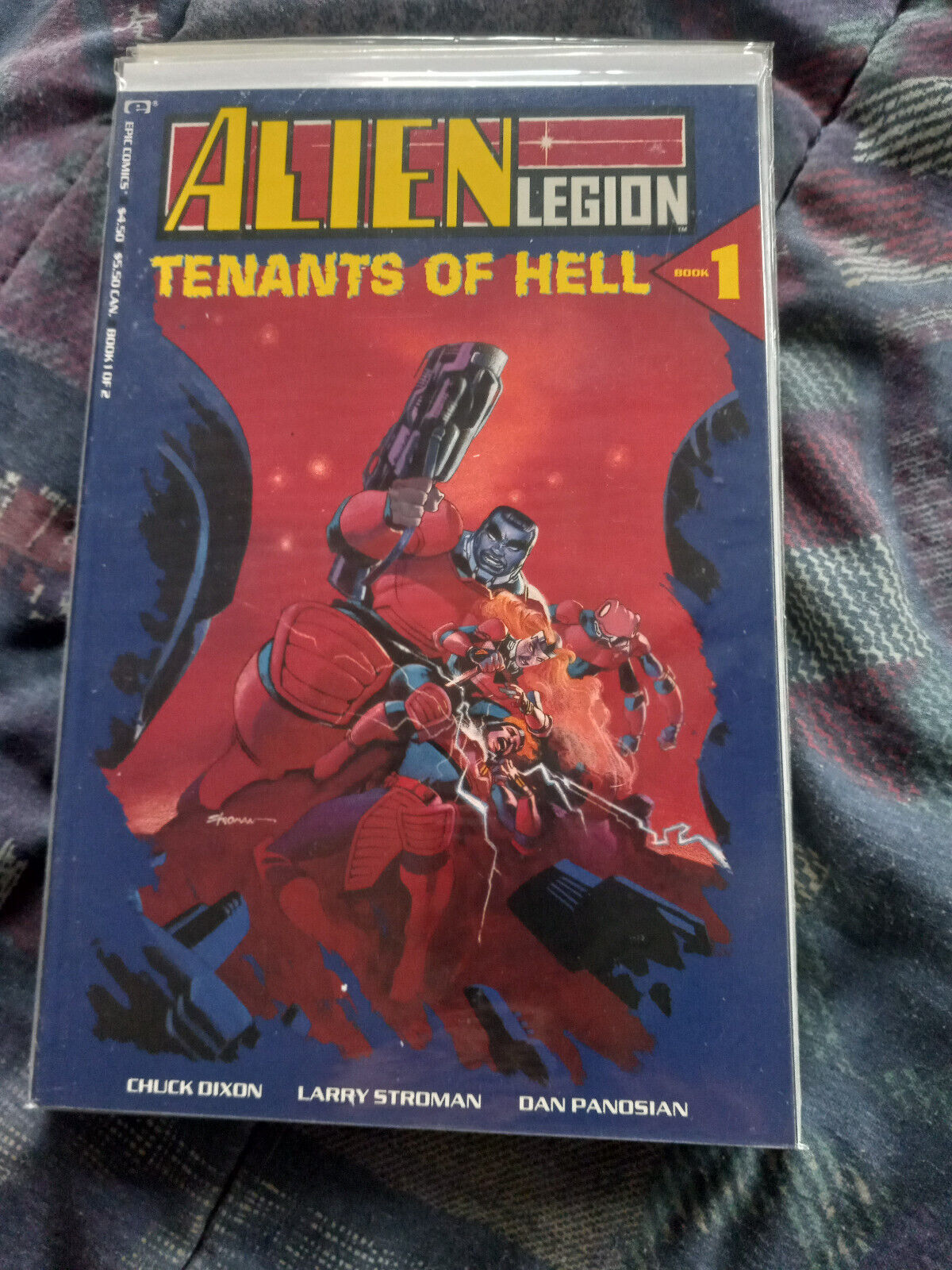 Epic Comics Alien Legion Books 1 & 2 of 2 Tenants of Hell (Copper Age) 1991