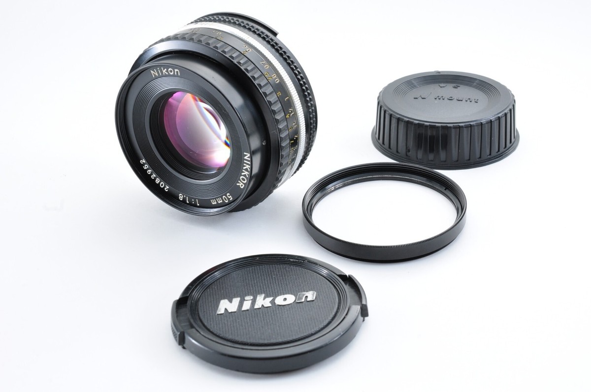 Z*い様 【ジャンク】Nikon Ai-s 50mm f1.8 Pancake Nikon AI-S 50mm F1.8 Pancake MF Lens From Japan [Near Mint