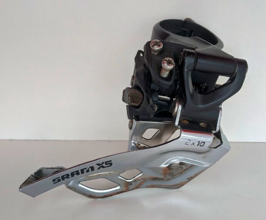 Sram X5 2x10 speed double clamp On 35 mm Front Derailleur eBay